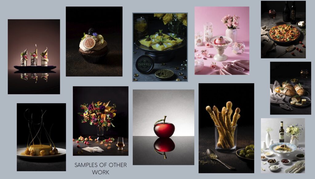 Nelly le Comte Photography Mentor for the food and drinks industry